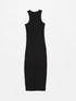 LC Waikiki Women's Halter Neck Straight Bodycon Dress